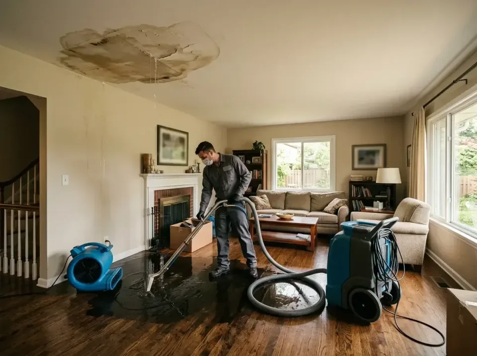 attic-pipe-burst-ceiling-drip-008 — frequently asked questions, Water Damage Restoration & Carpet Care in Eau Claire, WI
